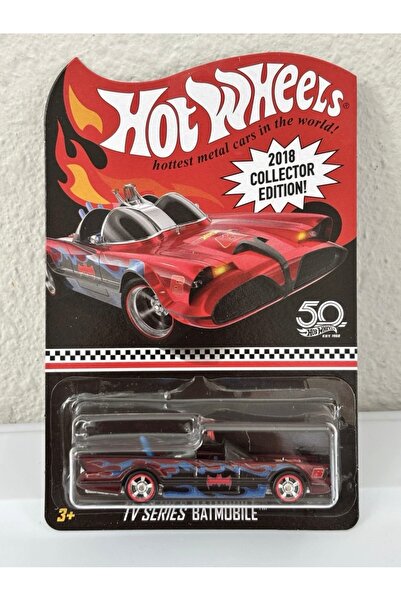 HOT WHEELS 2018 Collector Edition TV Series Batmobile Koleksiyonerlere Özel M...