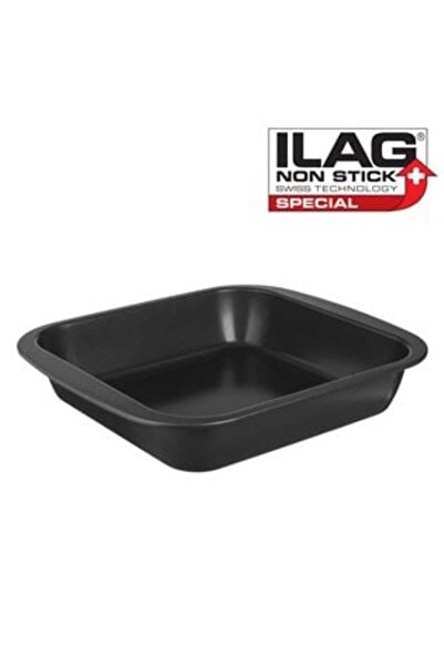 Ilag Non-Stick Metal Baking Tray Rectangular 35 x 30 x 6 cm