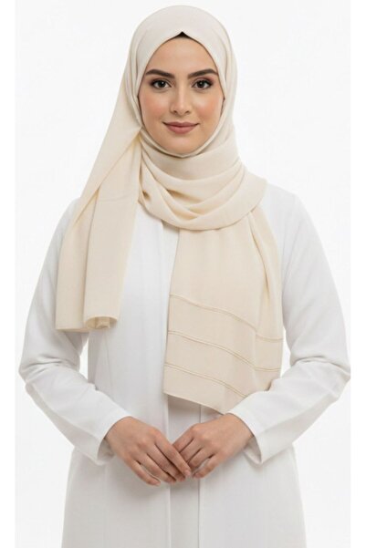 Veil Designer Two-layer Japanese fabric shawl with gold trim on both ends, 19...