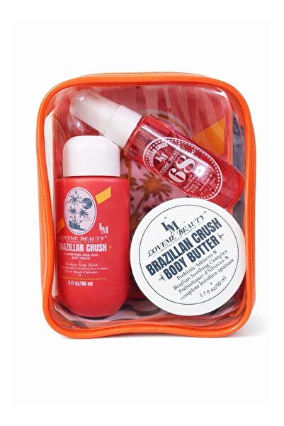 LOVEME BEAUTY مجموعة العناية بالجسم البرازيلية كراش