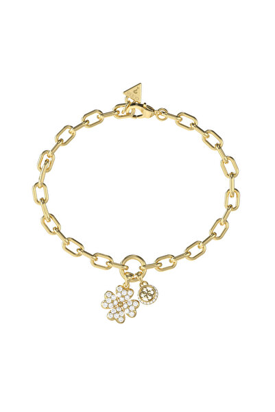 Guess Lucky charm pave bracelet