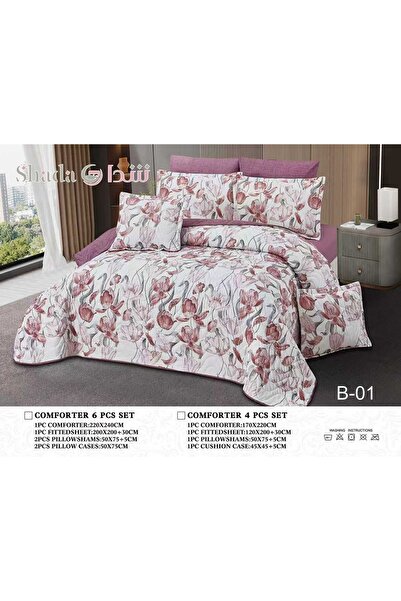 NCC Luxury fluffy compressed mattress (6 pieces) - Double size - Size 240x260