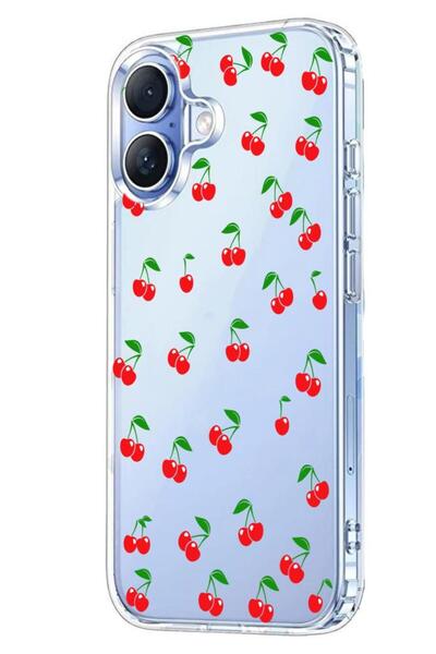 3GEN CASE İphone 17 Kılıf Desenli Lüx Şeffaf Silikon Kılıf