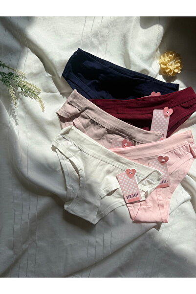 Sweet Love 5 Renkli Kalın Belli Bikini Kesim İç Çamaşarı