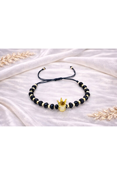 Handmade Bratara reglabila cu bilute King