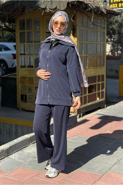 Moda Rosa 26Y7596 - LACİVERT - PARAŞÜT DETAY TAKIM