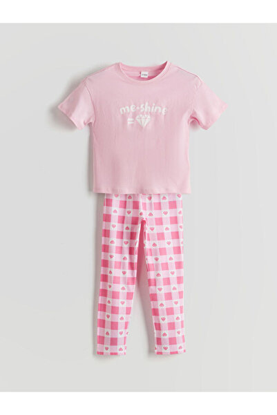 LC Waikiki منتجات فريزن ستور التي لا مثيل لها I طقم بيجامة بناتي بياقة صفرية ...