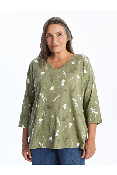 LC Waikiki منتجات فريزن ستور التي لا مثيل لها I V بلوزة نسائية مطرزة