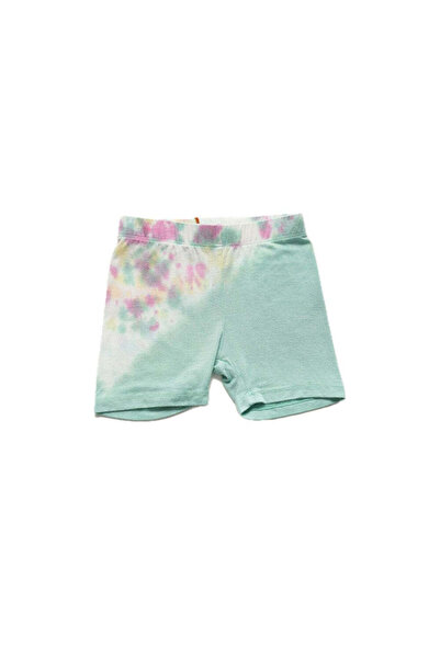 PETIT-ATELlER PETIT ATELIER Bamboo Biker Shorts Kids Pastel Tie Dye Elastic W...