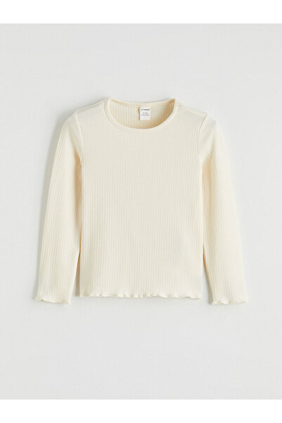 LC Waikiki Детска тениска с велосипедна яка, шнур и волани от Özmarka – Нова ...