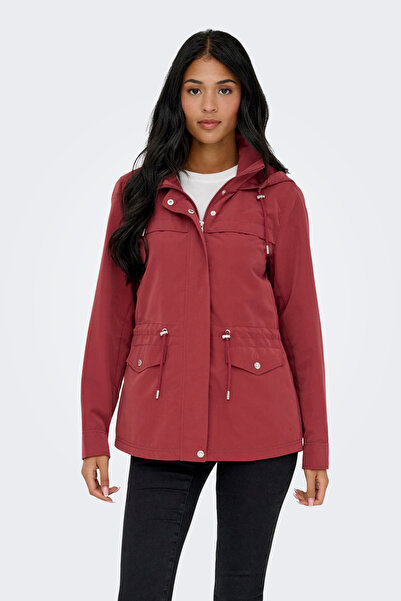ONLY Onlnewstarline Regular Fit Kapüşonlu Cepli Mevsimlik Mont MONT 15218612