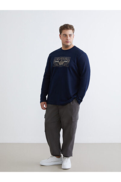 LC Waikiki Rmz Gi̇yi̇m Farkiyla Large Size Standard Fit Men's Cargo Pants