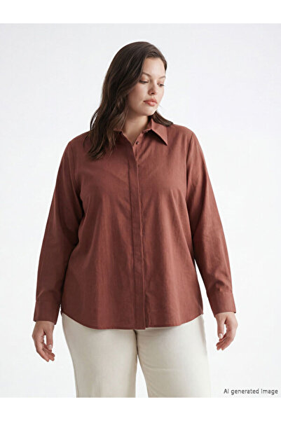 LC Waikiki منتجات فريزن ستور التي لا مثيل لها I قميص نسائي منقوش