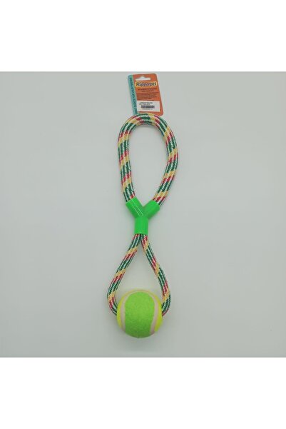 Melby Köpekler İçin Tenis Toplu Halatlı 45cm Kemirme ve Isırma İpi