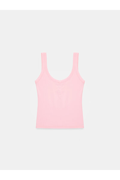 Dilvin 21096 Hanging Top-Dust Pink