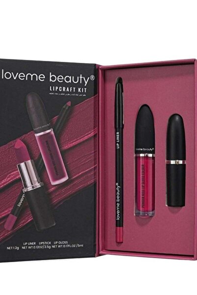 Loveme Beauty Complete Lip Makeup Set