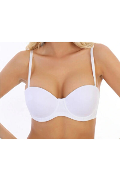 MİSS AYZA İÇTEN GELEN ŞIKLIK Missayza Strapless Bra 192 Nurteks Minimizer Bra