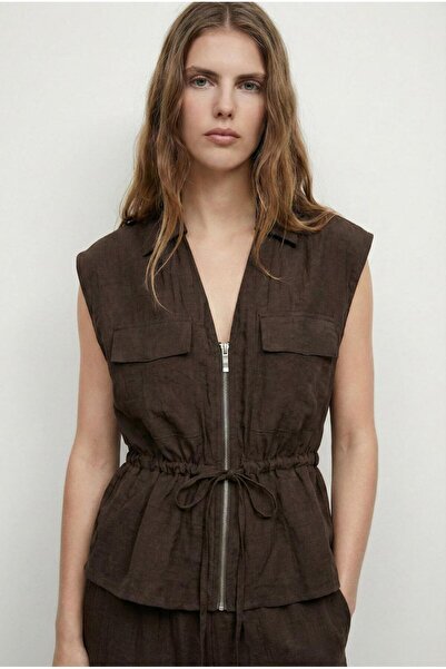 Quzu Pocket Detailed Blouse