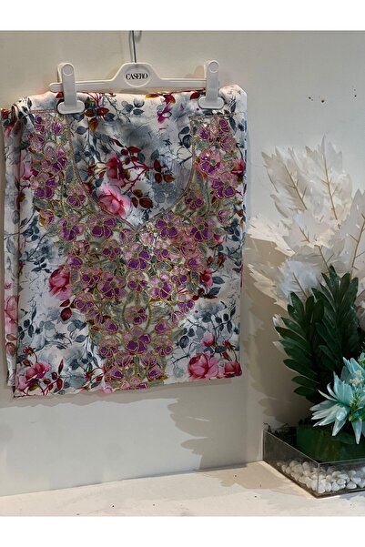 REHAM Emirati embroidered fabric