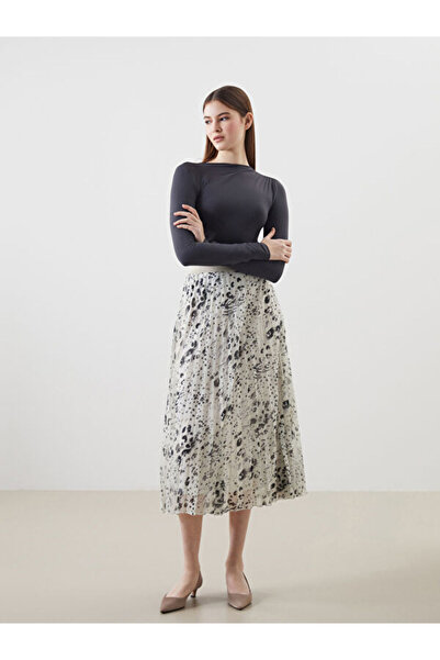 LC Waikiki Unique Products from Freezen Store I Waist Belted Embroidered Chif...