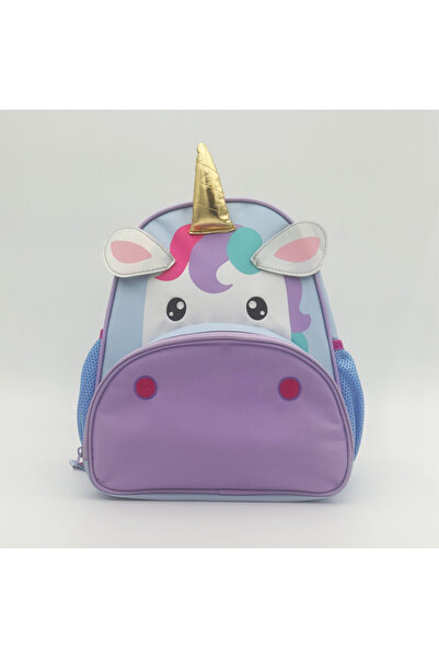 junco UNICORN TASARIM LİLA ÇOCUK SIRT ÇANTASI