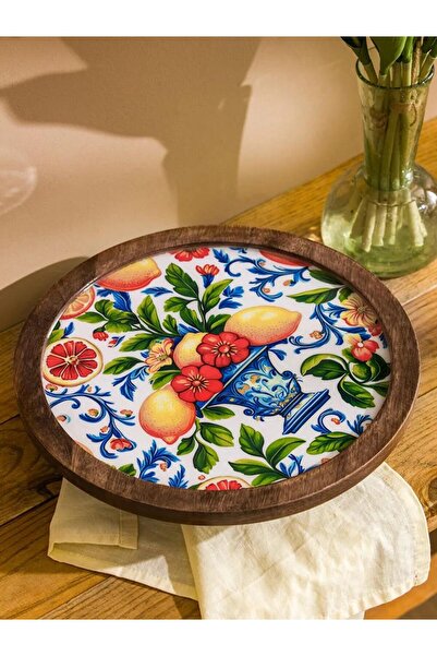 LC Waikiki Mixed Printed Wooden Stand 30 cm (S6)