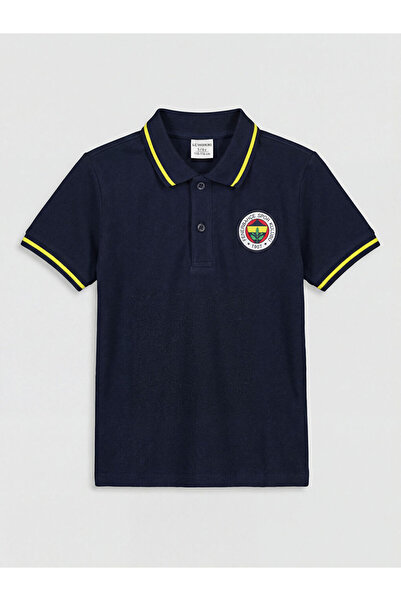 LC Waikiki منتجات فريزن ستور التي لا مثيل لها I تي شيرت للأولاد بياقة مطوية م...