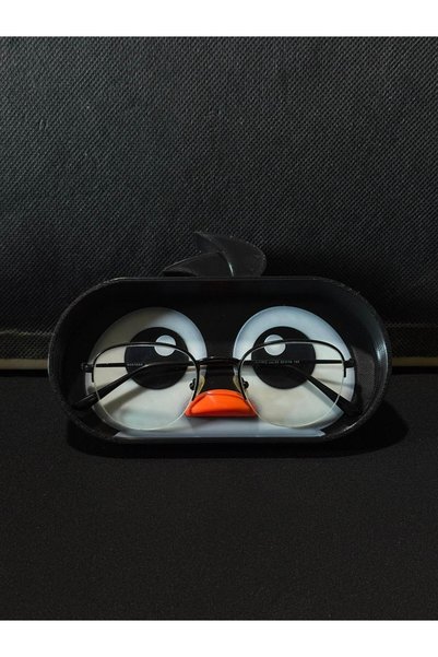 pinlock Suport decorativ pentru ochelari de masă, model pinguin