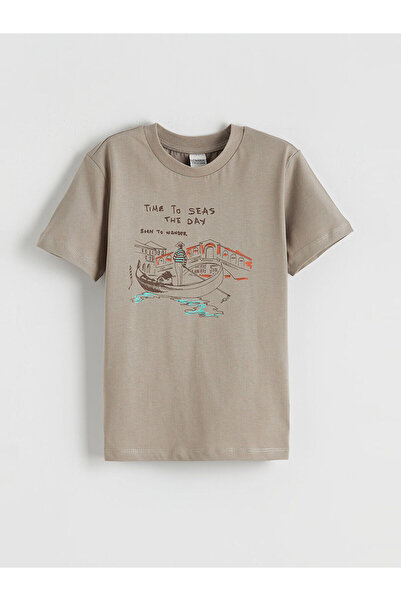 LC Waikiki Özmarka Нова колекция велосипедна яка с принт за момчета