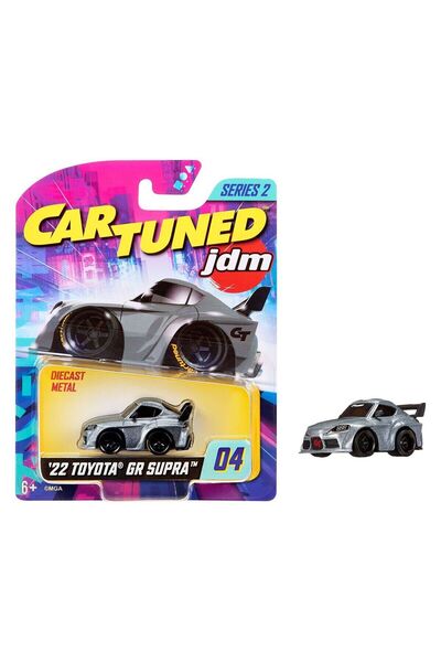 ADORE OYUNCAK 558934 Cartuned Jdm 2022 Toyota Gr Supra - Gray Car