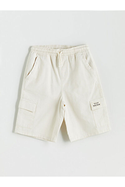 LC Waikiki منتجات فريزن ستور التي لا مثيل لها: شورت كارجو للأولاد من مزيج الك...