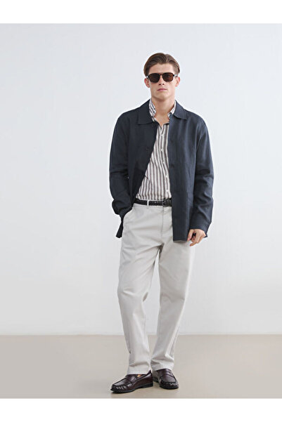 LC Waikiki Rmz Gi̇yi̇m Farkiyla Standardfit Dobby Men's Trousers