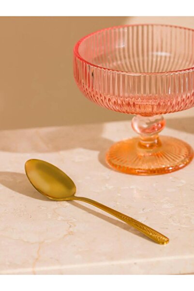 LC Waikiki Yellow 6 Piece Dessert Spoon Set (S6)