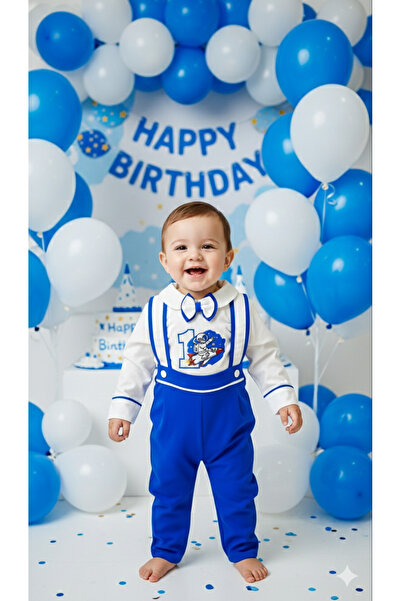 KidsLand Erkek doğum günü salopet