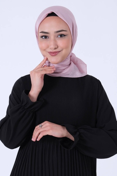 HAREM SCARF وشاح بريسا فوال بلون البودرة الداكنة