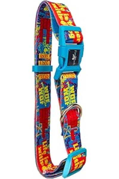 Köpek Gezdirme Kayışı – Geri Dönüştürülmüş, Kadifemsi Dokulu, Çift Kilitli Karabina Kanca, 360° Dönü