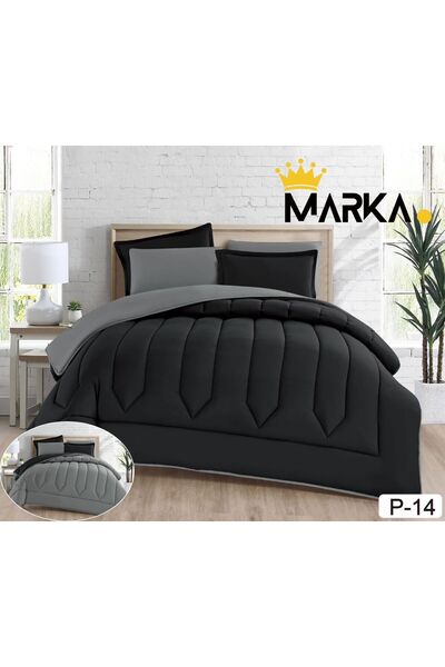 Marka Summer bedspread set, double size, plain, 6 pieces