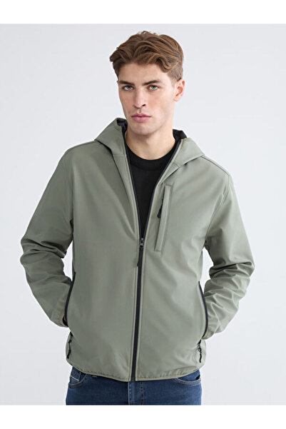 LC Waikiki Rmz Gi̇yi̇m Farkiyla Standardfit Hooded Men's Coat