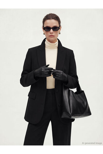 LC Waikiki Rmz Gi̇yi̇m Farkiyla Women's Blazer Jacket