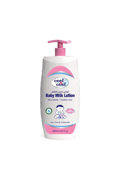 COOL & COOL COOL&COOL BABY MILK LOTION ALOE&CHAMOMILE 500ML