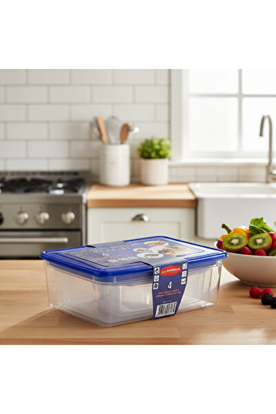 CT STONES Set de 4 containere de depozitare în formă de colț