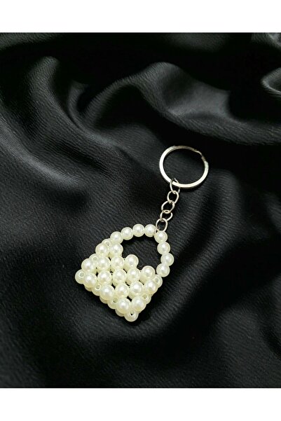 BONİTA Pearl Bag Themed Gift Keychain Ornament