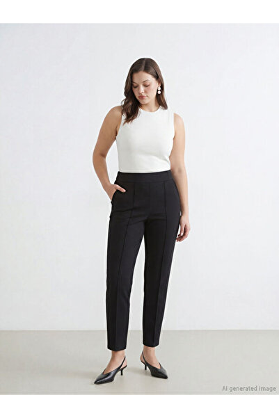 LC Waikiki Quality Pieces from Çelebi Store Women's Pants with Waist Cord