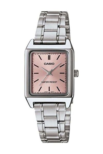 Casio ساعة يد نسائية أنيقة LTP-V007D-4EUDF - 31 مم - فضية