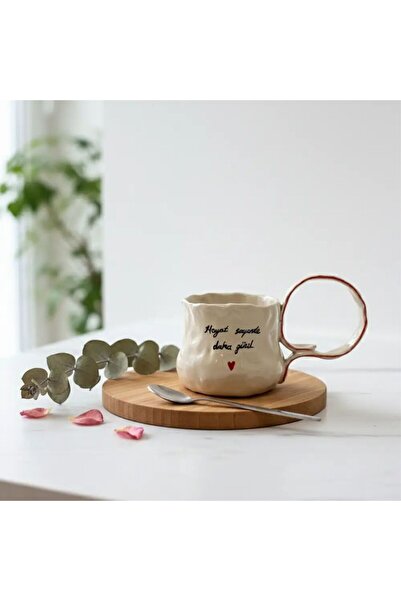 Mer Atelier Life Is Beautiful Ceramic Mug