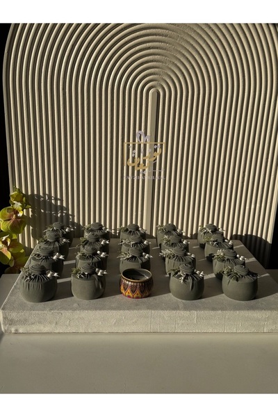 NO BRAND درزن توزيعات مواليد - شموع معطرة فاخرة (12 حبة)