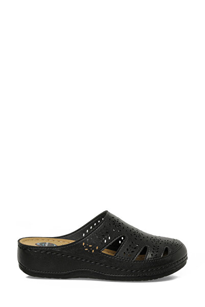 Polaris 164347.Z6Fx Black Women's Slippers