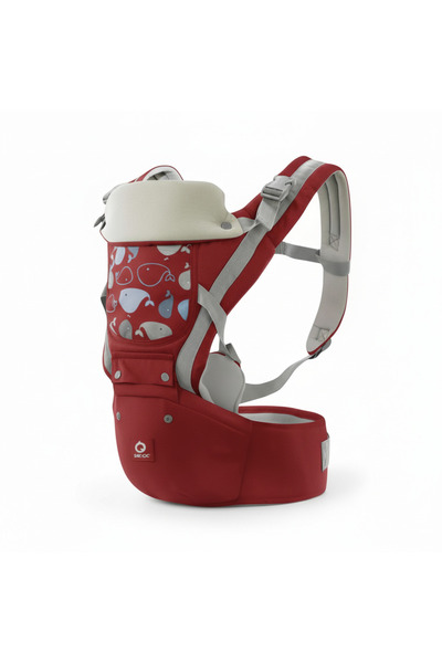 MASTPAD Anatomical 3-in-1 baby carrier with lumbar support and adjustable sea...