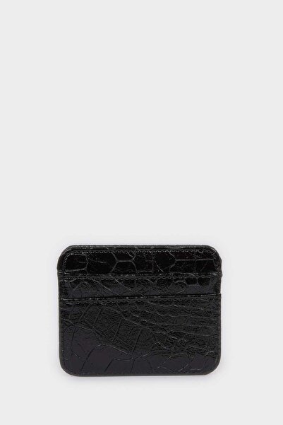 DeFacto Women's Faux Leather Card Holder H2785Axns