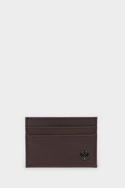 DeFacto Men's Faux Leather Card Holder H2509Axns